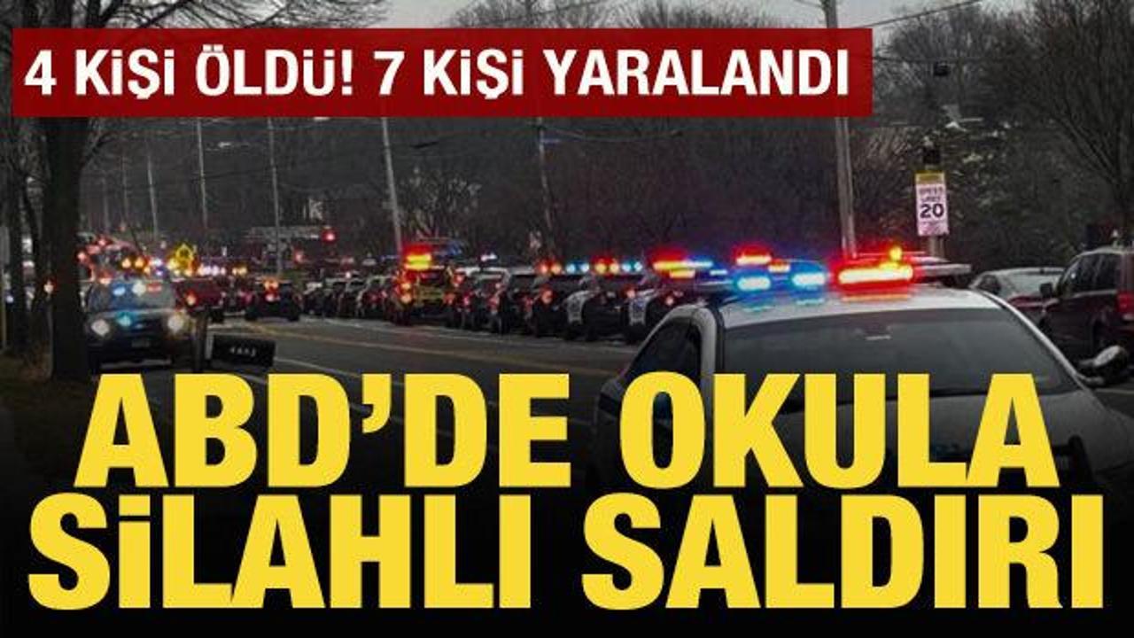 ABD’de okula saldırı: 4 kişi öldü