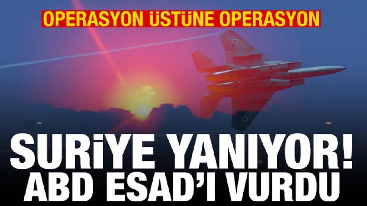 ABD’den Suriye’de Esad’a operasyon: Tamamını vurup yok ettik