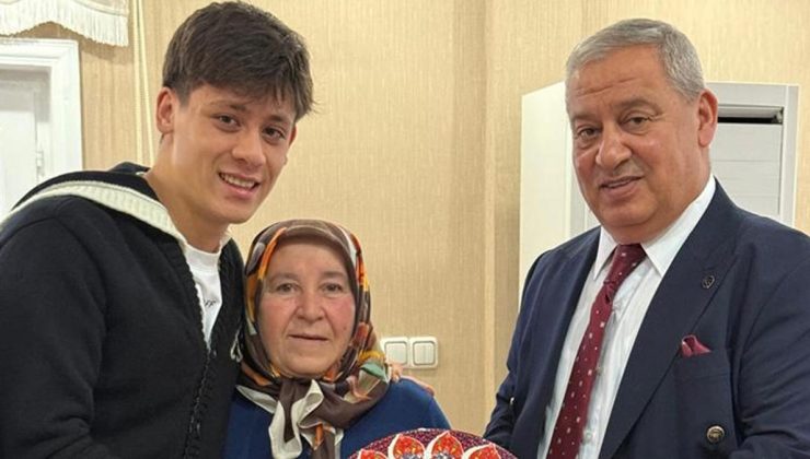 Arda Güler’den babaannesi ve dedesine ziyaret