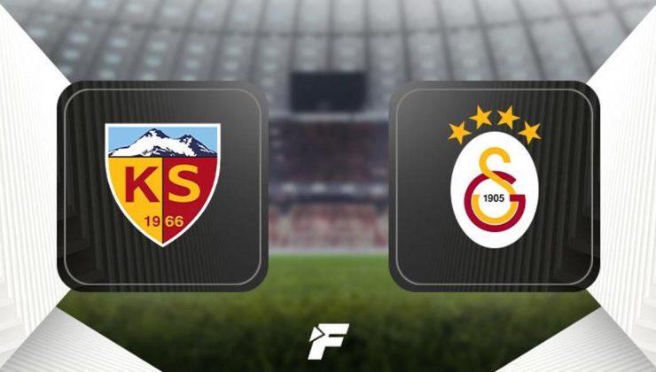 CANLI |                       Kayserispor – Galatasaray (Canlı Anlatım)