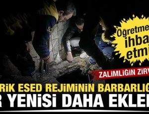 Devrik rejimin istihbarat belgeleri ifşa oldu! Küçük çocuğu öğretmeni şikayet etmiş