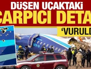 Düşen uçakla ilgili dünyayı sarsan detay: Vuruldu