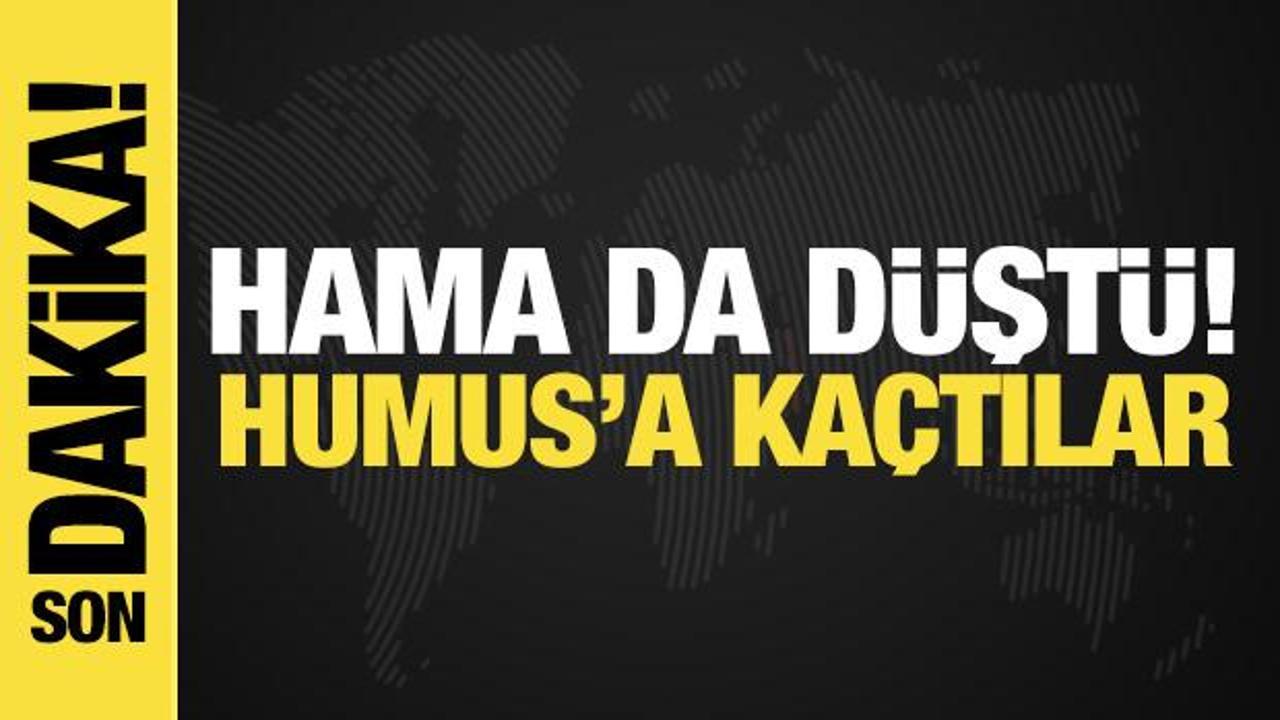 Esad rejimi Hama’yı da kaybetti! Helikopterler düşürüldü, Humus’a kaçtılar