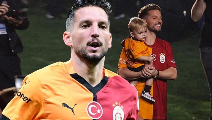 Galatasaraylı Mertens’e yakın çevresinden tam saha pres! Eşinden imalı sözler