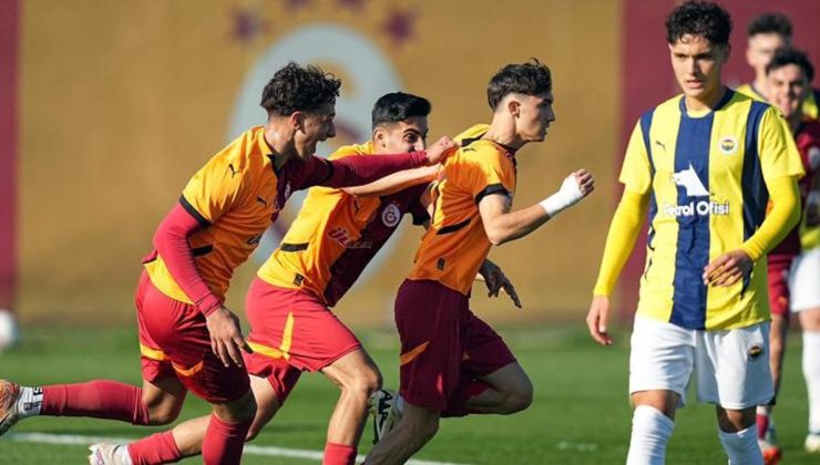 Gençler derbisinde kazanan Galatasaray | Galatasaray U19 – Fenerbahçe U19 maç sonucu: 3-2