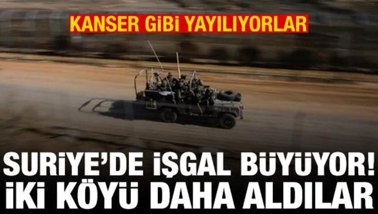 İsrail ordusu Suriye’de ilerliyor: Dera’da iki köyü daha aldılar