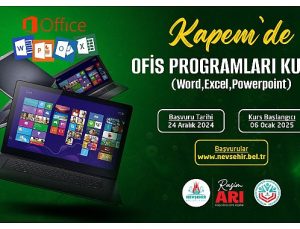 KAPEM’de Ofis Programları Kursu Açılıyor