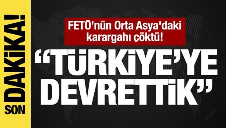 Kırgızistan’dan FETÖ kararı: Tüm okulları Maarif Vakfına devredildi