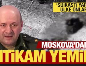 Rus general öldürüldü! Moskova arkasındaki ülkeyi açıklayıp intikam yemini etti