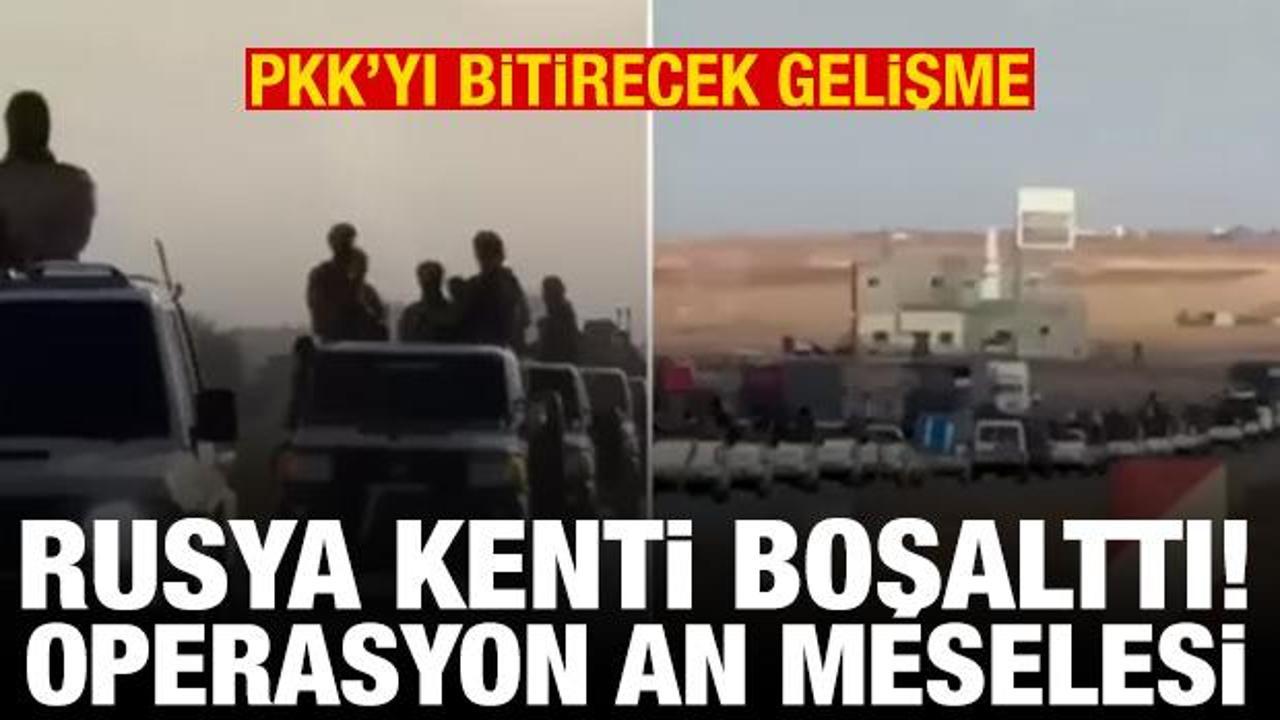 Rus güçleri Münbiç’ten çekildi! PKK’ya operasyon an meselesi