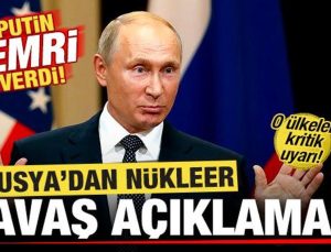 Rusya’dan son dakika nükleer savaş açıklaması! O ülkelere kritik uyarı! Putin emri verdi