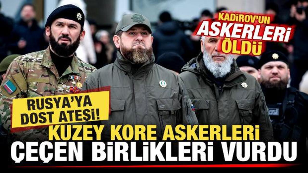 Rusya’ya dost ateşi! Kuzey Kore askerleri Çeçen birlikleri vurdu! Askerler öldü