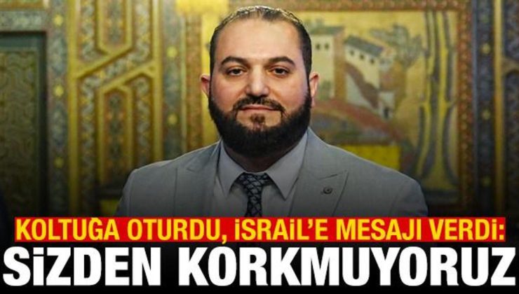 Şam Valisi’nden İsrail’e: Sizden korkmuyoruz