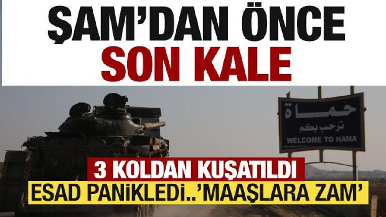 Şam’dan önce son kale! 3 taraftan kuşatıldı…Esad da asker yığdı