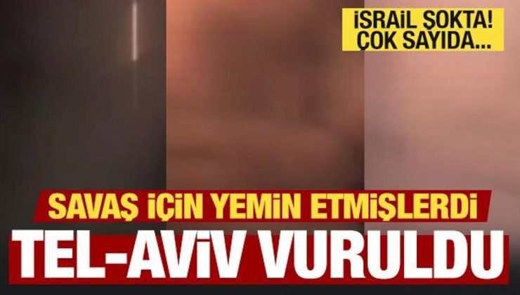 Son dakika haberi: İsrail’in kalbi Tel-Aviv vuruldu! Çok sayıda yaralı