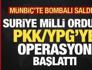 Son dakika: Münbiç’te bombalı saldırı! SMO, PKK/YPG’ye operasyon başlattı