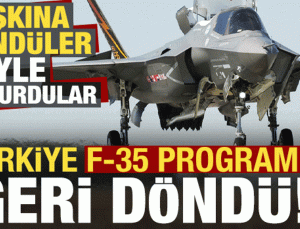 Son hamleyle şaşkına döndüler: Türkiye F-35 programına geri döndü!