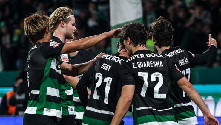 Sporting Lizbon, Benfica’yı tek golle geçti! Kerem Aktürkoğlu ve Orkun Kökçü sahne aldı