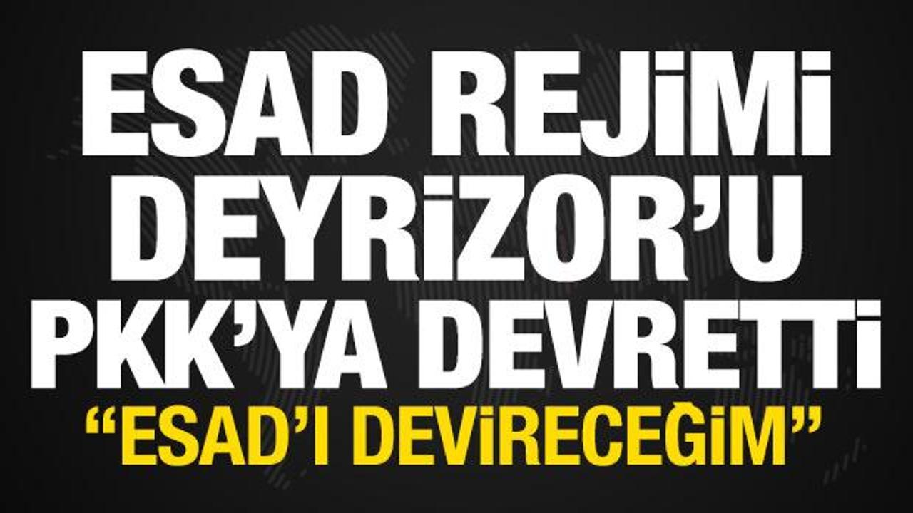 Suriye ordusu Deyrizor’u PKK’ya devretti! HTŞ lideri: Esad’ı devirmek istiyoruz