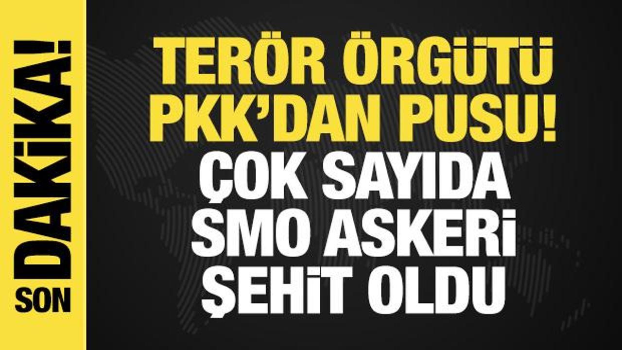 Terör örgütü PKK’dan Suriye’de pusu! 6 SMO askeri şehit oldu