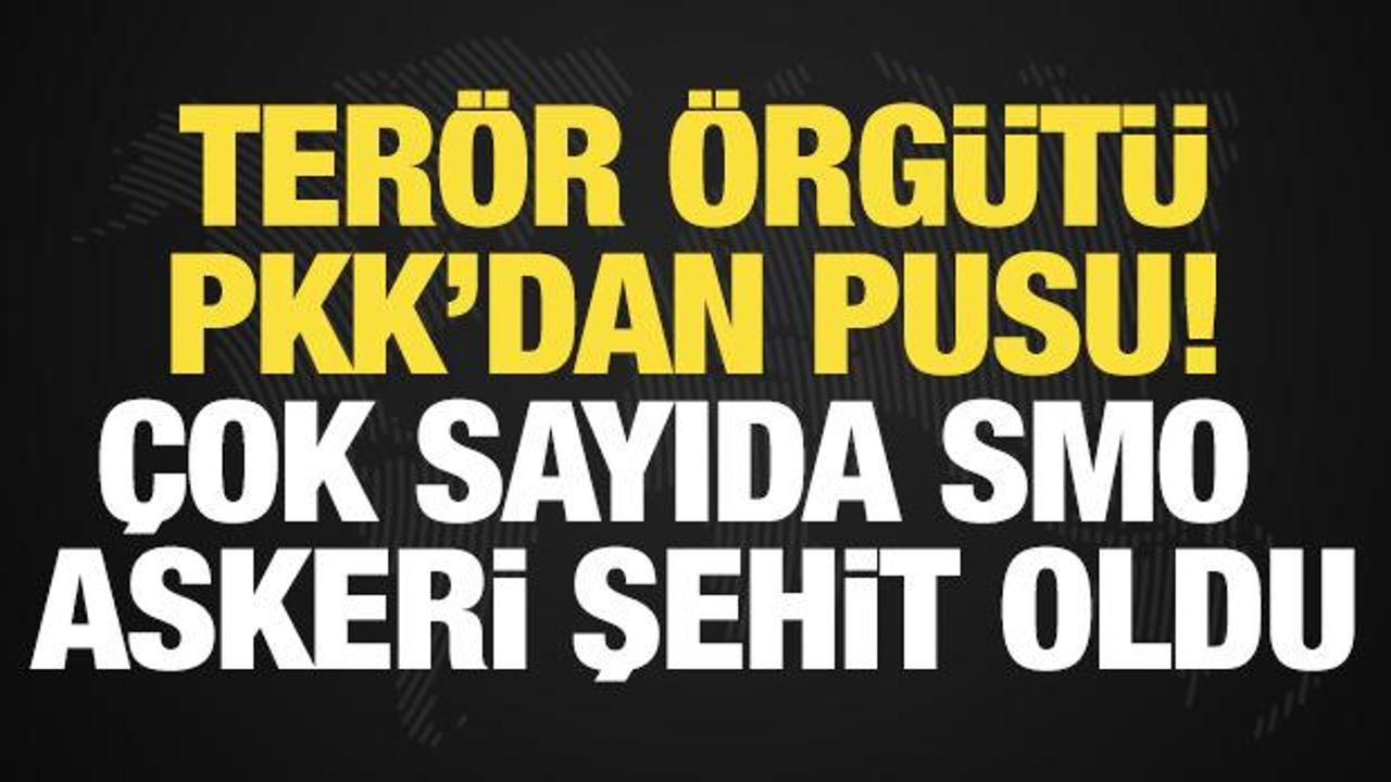 Terör örgütü PKK’dan Suriye’de pusu! Çok sayıda SMO askeri şehit oldu