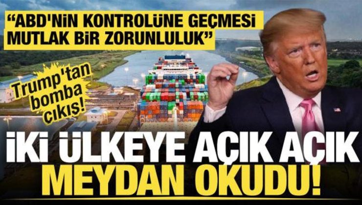 Trump’tan tartışmalı Grönland ve Panama yorumu