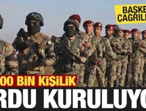 TSK desteğiyle 300 bin kişilik ordu kuruluyor! Başkente çağrıldılar