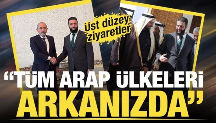 Ürdün ve Katar’dan Suriye ile üst düzey görüşme… “Tüm Arap ülkeleri arkanızda”