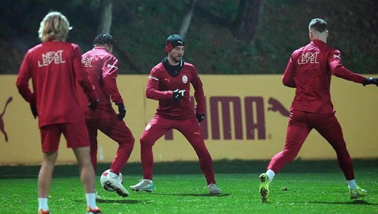 Galatasaray’da Göztepe mesaisi sürüyor